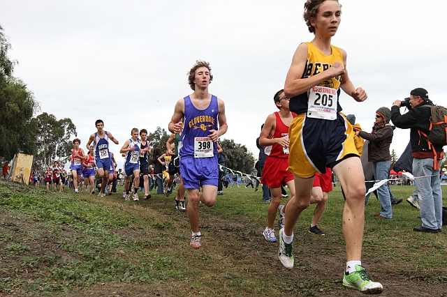 2010NCSXC BD5-1045.JPG - 2010 North Coast Section Cross Country Championships, Hayward High School, Hayward, California